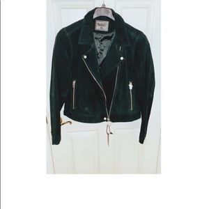 ➖BLANKNYC Denim -Suede Moto- Evergreen Jacket ➖